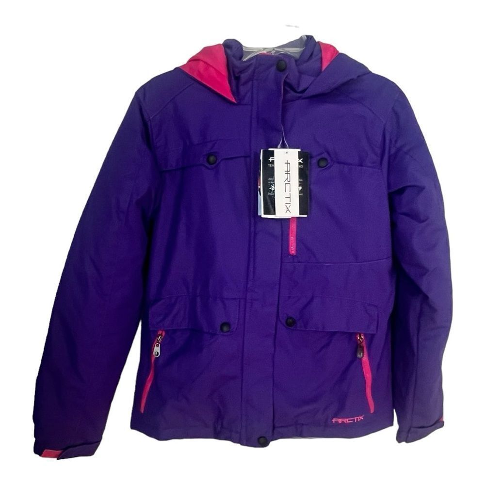 NWT ARCTIX Kids Jackalope Insulated Outdoor Purple Pink Winter Jacket size XL